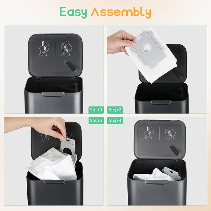 40 Pack iRobot Roomba Replacement Parts - Vacuum Bags for Roomba i7+, i1+, i2+, i3+, i4+, i5+, i6+, i8+, j6+, j7+, j8+, j9+, s9+, Combo i5+, j5+, j7+, j9+, Clean Base Compatible