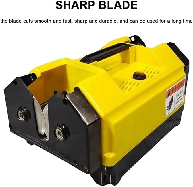 Electric Garlic Root Stem Cutter, Double Head Garlic Top Tails Remover Machine, Cut Beard and Roots