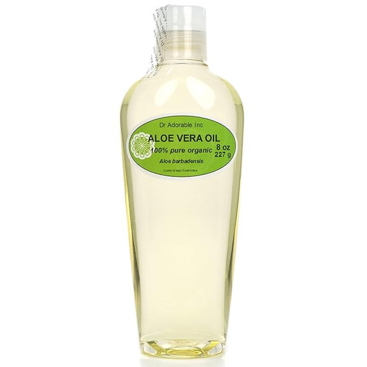 Dr Adorable - 8 oz - Aloe Vera Oil - 100% Pure Natural Organic