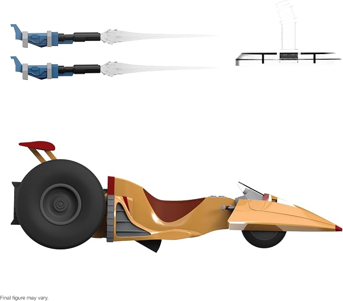 Super7 Ultimates SilverHawks Space Racer - 7" SilverHawks Action Figure with Accessories Classic Cartoon Collectibles and Retro Toys