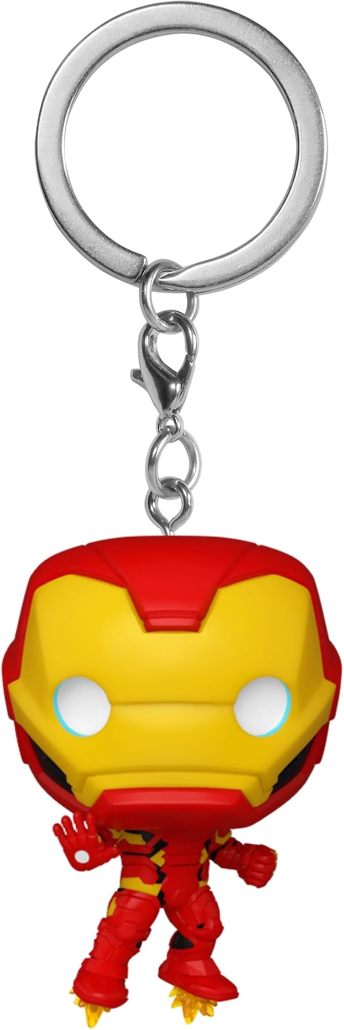 Funko POP! Keychain: Marvel - Iron Man - Marvel Comics Novelty Keyring - Collectable Mini Figure - Stocking Filler - Gift Idea - Official Merchandise - Comic Books Fans - Backpack Decor