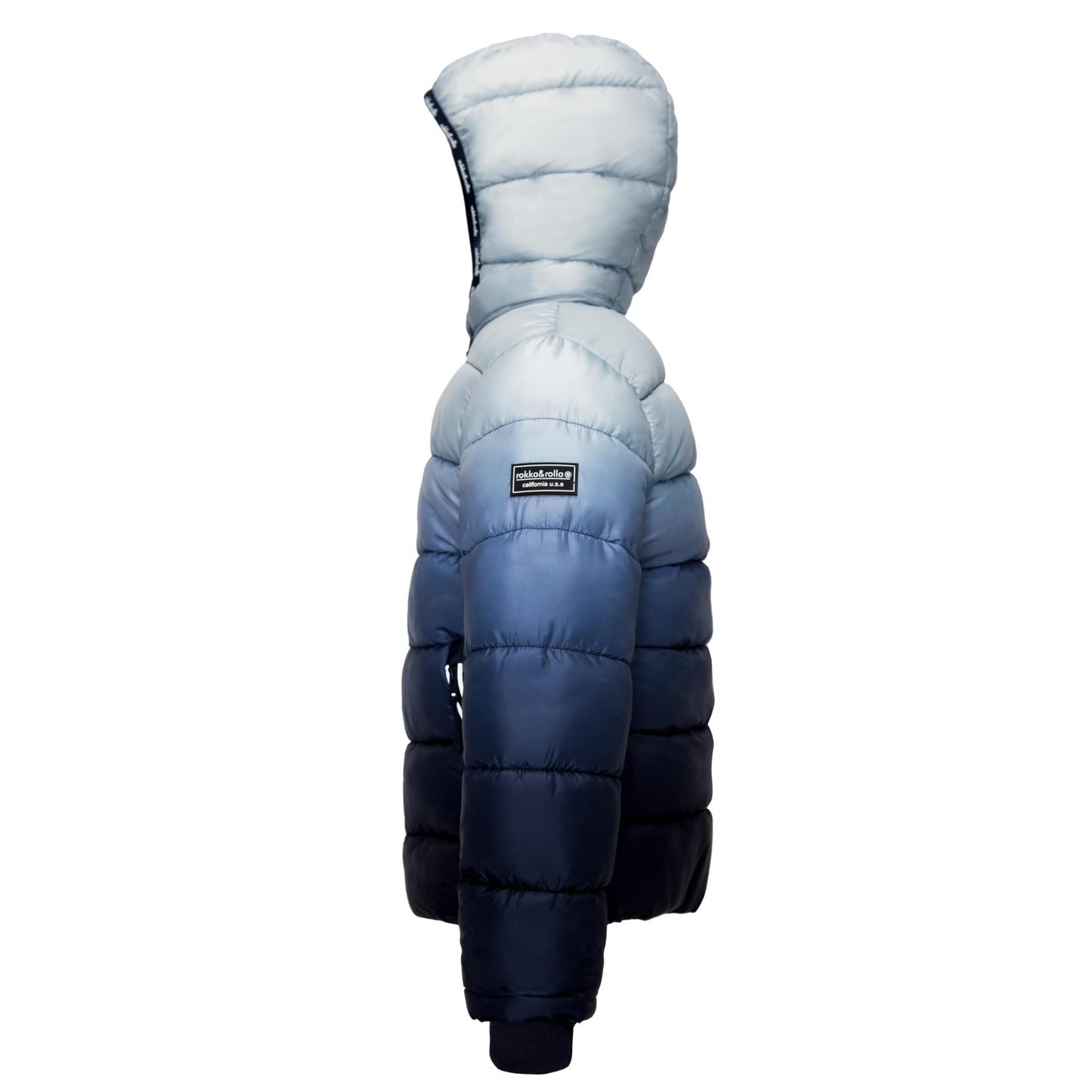 Rokka&Rolla Boys' Heavyweight Puffer Jacket Warm Fleece Lined Winter Coat