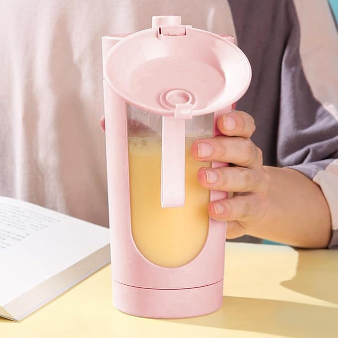 Electric Blender Cup - 700ml Cordless USB Rechargeable Fruit Mixer | Electric Juicer Cup for Vegetables | for Women Men Teens Adults Kitchen Gym Travel Dormitory Apartment Hotel School