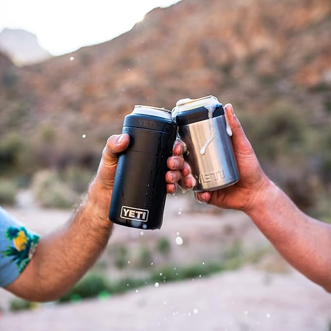 YETI Rambler 12 oz. Colster Can Insulator for Standard Size Cans, Navy (NO CAN INSERT)