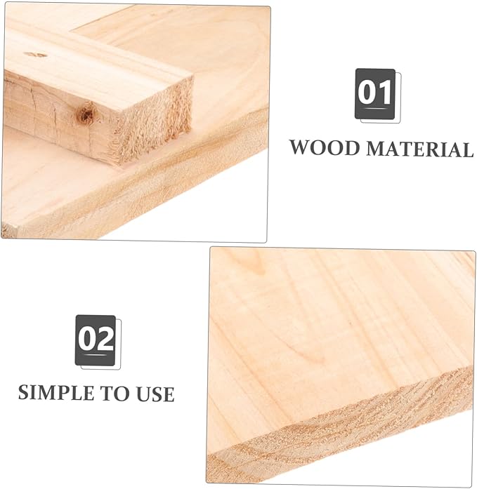 OUNONA Wooden Tofu Press Board for Homemade Tofu Reusable Bean Curd Maker Tool Smooth for Easy Cleaning and Convenient Use