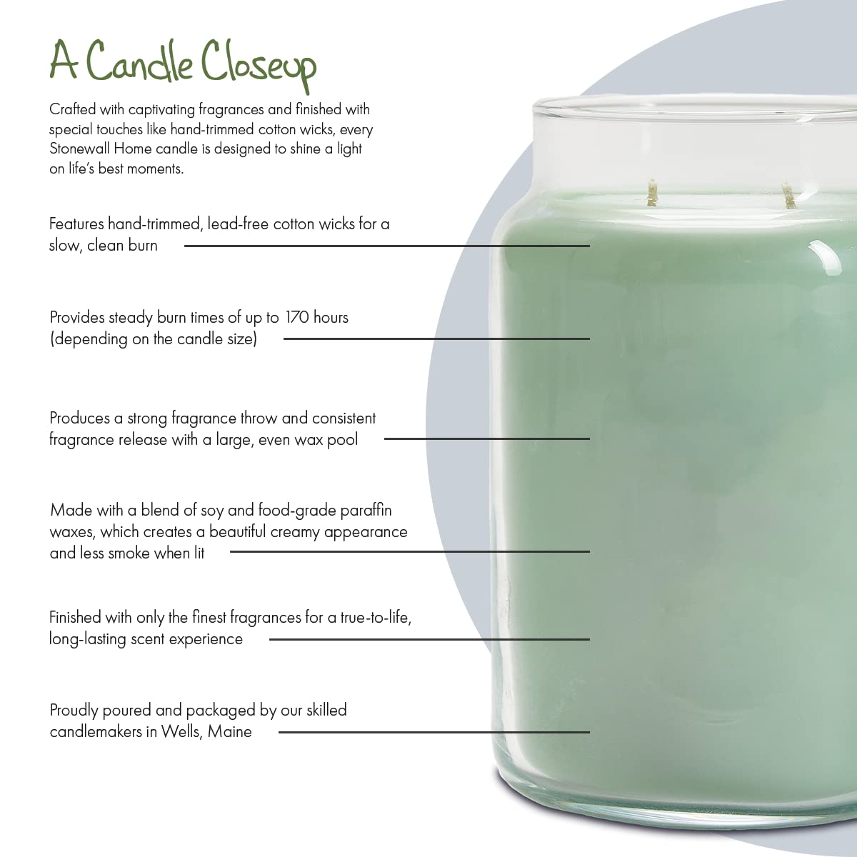 Village Candle Spiced Pumpkin Bread, Large Glass Apothecary, Jar Scented Candle, 21.25 oz