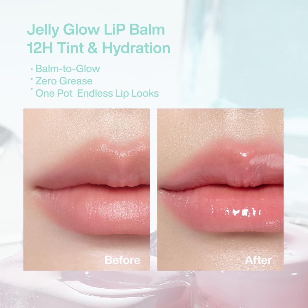 INTO YOU Frozen Glow Lip Balm, Hydrating Lip Gloss, Shine Finish, Nourishing Sheer Tint Pudding Pot with Vitamin E and Seed Oil, Plumping, Moisturizing Lip Makeup, 0.18oz, FB05 Rose Mauve