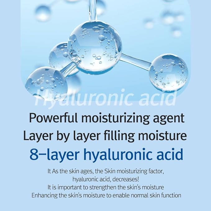 Shift4 Octuple Hyaluron Moist Toner ┃ 8 Layer Low Molecular Hyaluronic Acid ┃ Korean Bamboo Water ┃ Hydrating Toner for Dry and Sensitive Skin ┃ pH Balanced 150ml