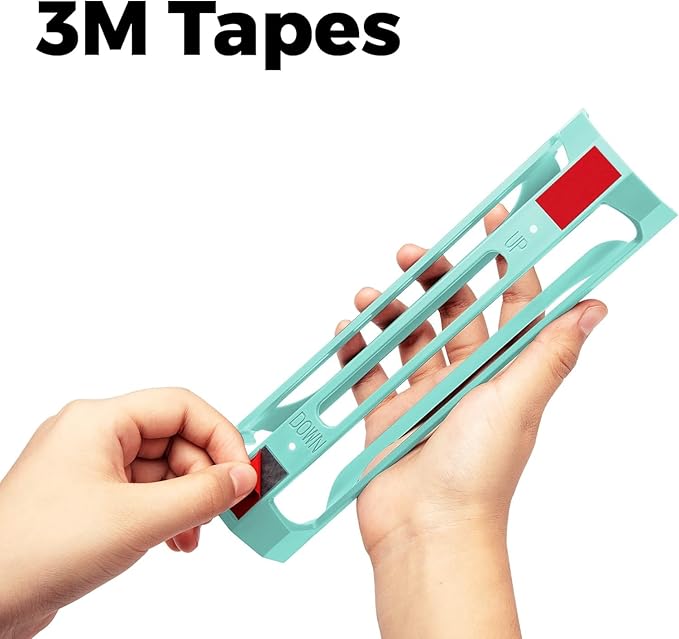 K Cup Holder for Keurig: Coffee Pod Holder for Counter Small Space - Kcup holder for Wall Mount (4, Oasis Blue)