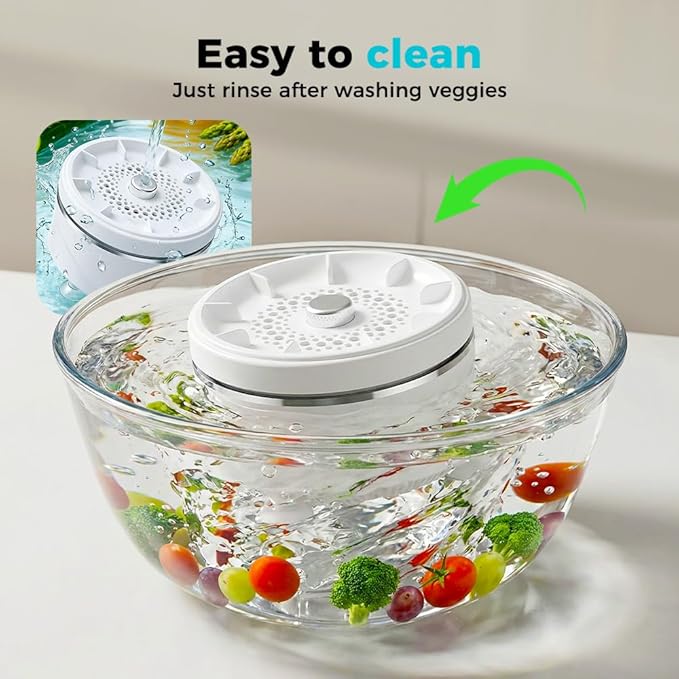 2026 New Fruit and Vegetable Cleaner Machine, Fruit Washing Device Titanium Electrolysis Fruit and Veggie Cleaning Machine, Waterproof Food Purifier for Fruits, Vegetables, Meat and Tableware (1)
