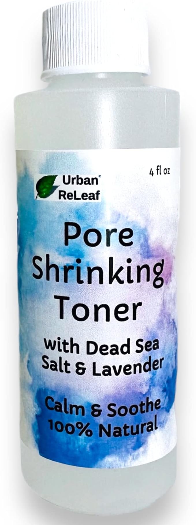 Urban ReLeaf Pore Shrinking Toner! with Lavender & Dead Sea Salt, Smooth Tight Skin, 100% Natural, Calm & Soothe Irritation