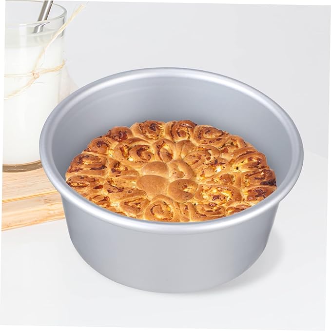 6-Inch Cake Tin Set Parchment Liners Nonstick Baking Molds for Cakes for Oven Use for Home Bakers