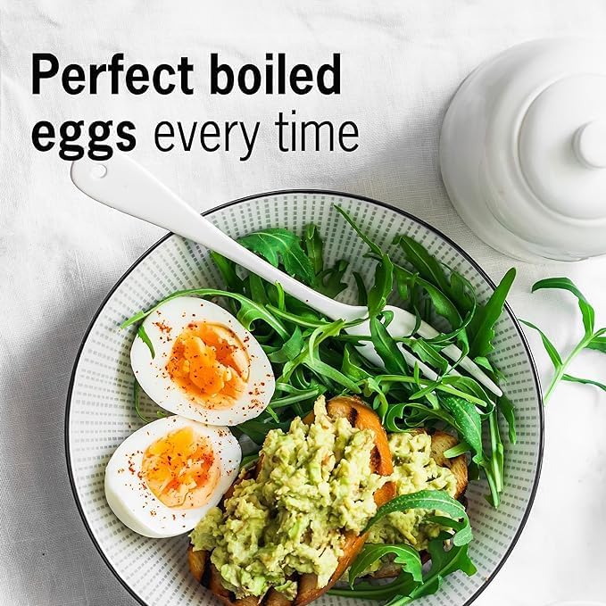 Eagle BeepEgg – Egg Timer for Boiling Eggs – Musical Egg Cooker for Soft, Medium, Hard Boiled Eggs – Food Safe – Singing Floating Egg Timer – Egg Cooker for 3 Levels of Doneness - Brainstream