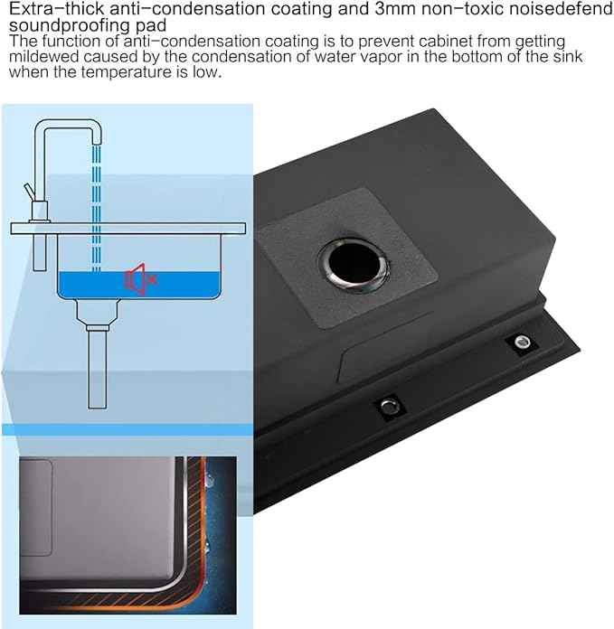 33 Inch Drop In Kitchen Sink Workstation - VOKIM 33X22 Inch Drop In sink Stainless Steel Splash Guard 16 Gauge 10'' Deep Single Bowl Handmade Topmount Sink with Cutting Board& Strainer