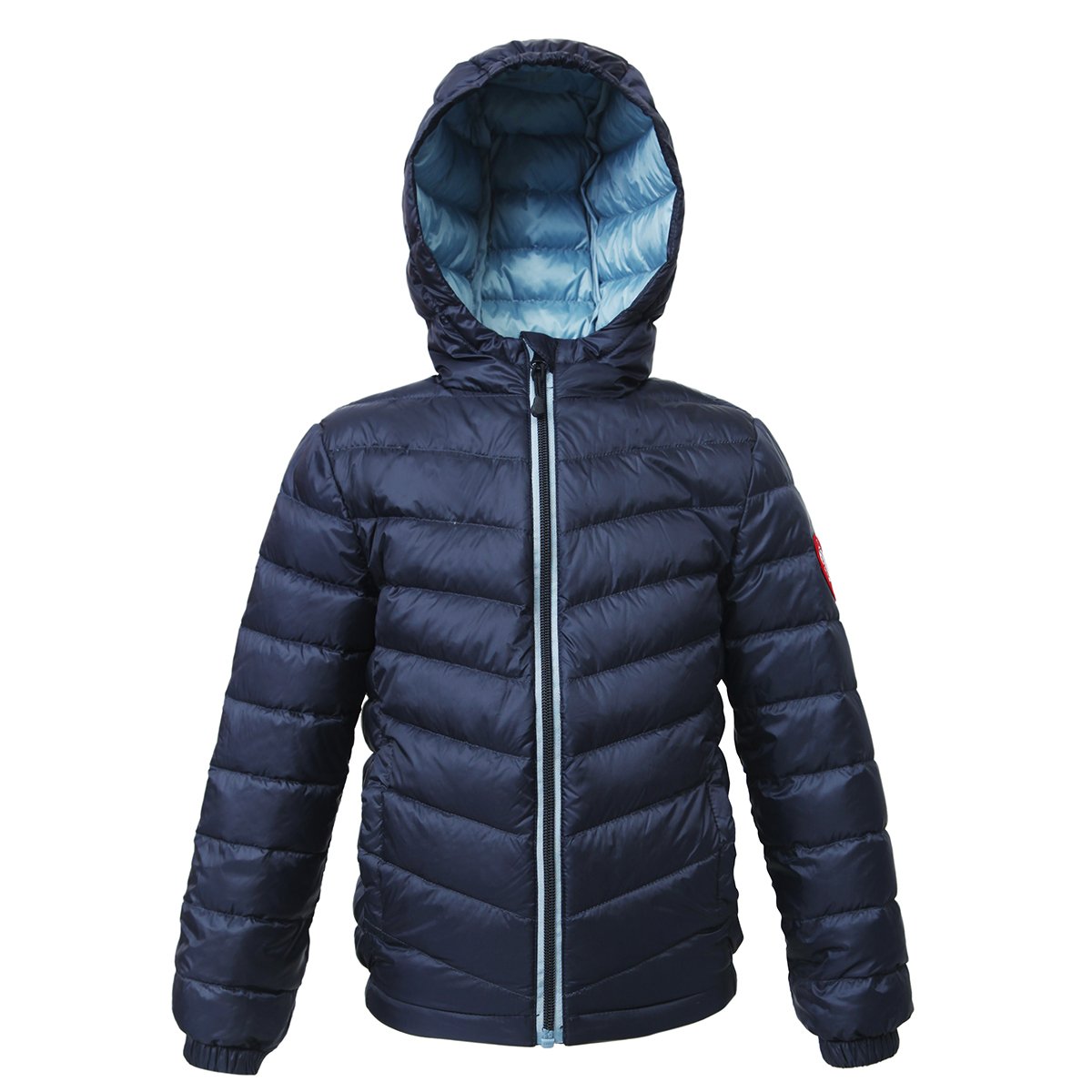 Rokka&Rolla Girls' Ultra Lightweight Packable Down Puffer Jacket Coat