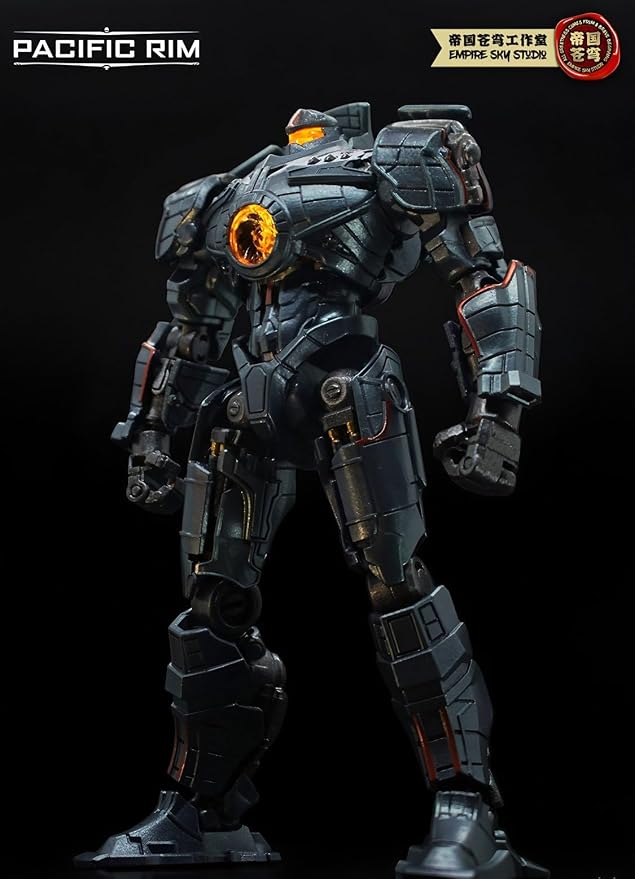 Pipigirl x Empire Sky Studio 1/12 Pacific Rim Mech Action Figure, Boxed Unique Figure Idea, 5 in Assembly Collectible Mecha Action Figures Kits