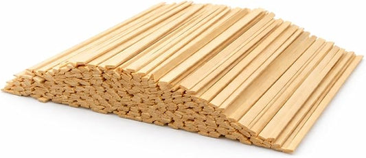 Coffee Stirrers, Bamboo Wood, Splinter-Free; Wooden Stir Sticks for Hot Chocolate, Coffee, Tea Etc, Drink Stirrer Bulk Package, Restaurant Supply, Coffee Bar, Cafe (200 Pack)