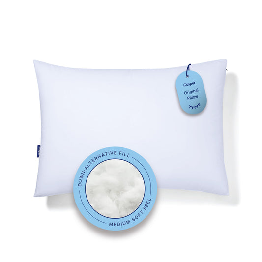 Casper Sleep Original Pillow for Sleeping, King, White