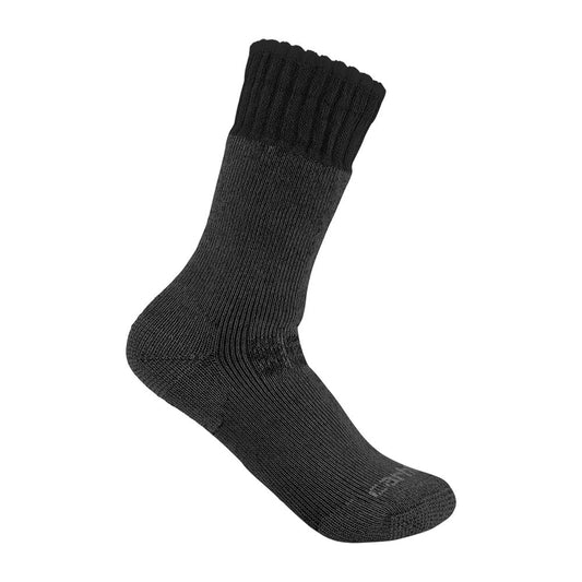 Carhartt Men's SB6600M Heavyweight Synthetic-Wool Blend Boot Sock - Large - Black