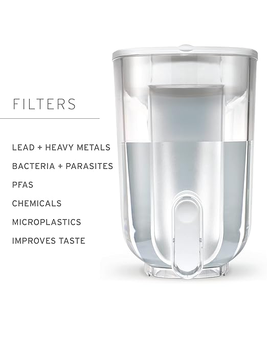 LifeStraw Home– Water Filter Dispenser, 18-Cup
