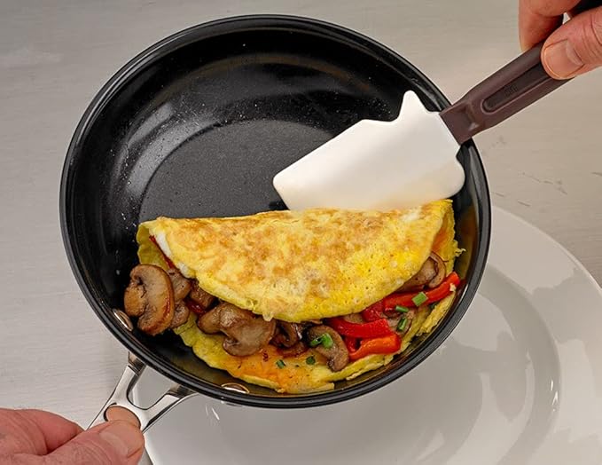 Mercer Culinary 10 Inch Heat Resistant Silicone Spatula - 2 Pack