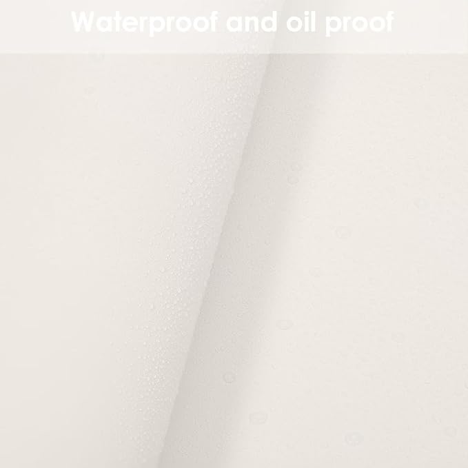 Leather Dresser Cover,1.8mm Thick,14x72 Inch,Dresser Protector Top,Dresser Top Protector,Dresser Cover Top,Dresser Top Cover,Dresser Cover Top for Bedroom.(White+White,14x72)