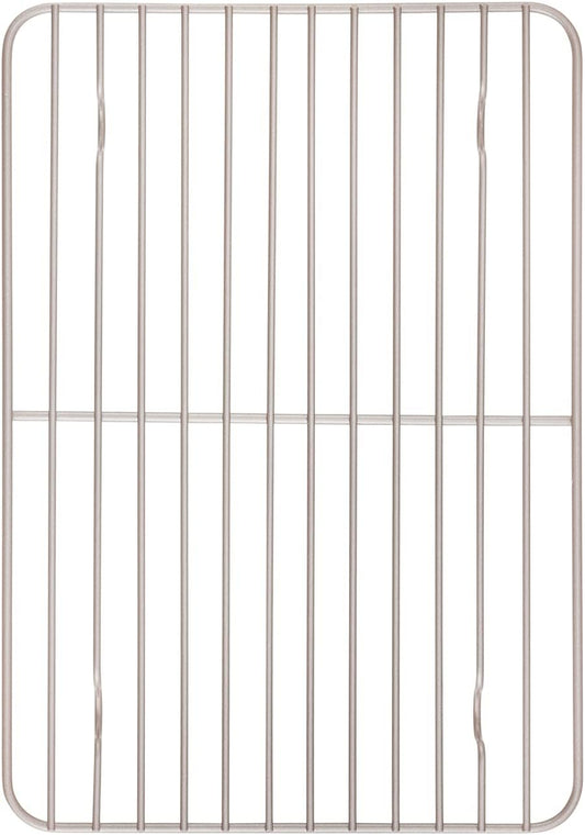 CHEFMADE Baking and Cooling Rack, 12.2-Inch Non-Stick Rectangle Wire Rack for Oven Baking (Champagne Gold)
