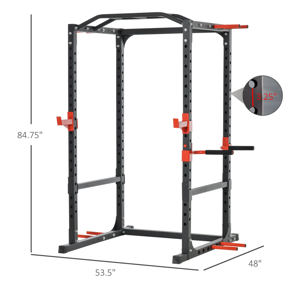 Power Tower Pull Up Bar Squat Rack Power Cage At Home Workout Equipment,Upper Body Strength Training Equipment