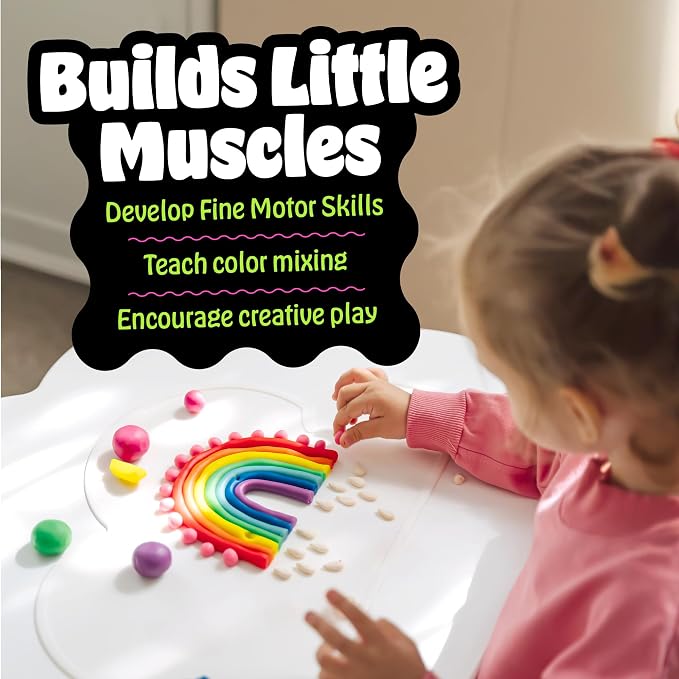 Hygloss Play Modeling Dough for Kids – Safe & Non-Toxic Sensory Dough for Arts and Crafts – 3 lb Tub – Play Clay for Toddler Activities, Preschool Classroom Must-Haves – Lime Green Color, Unscented