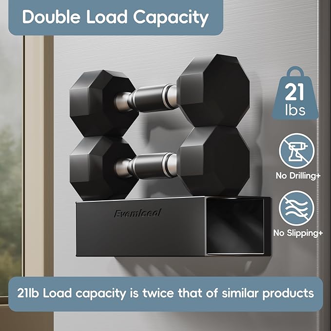 Magnetic Cup Holder for Fridge for 20/30/40 oz Stanley Tumblers Water Bottle Storage Holders & Lid Hook Organizers 2 Pack (6 Cups, 10 Hooks)