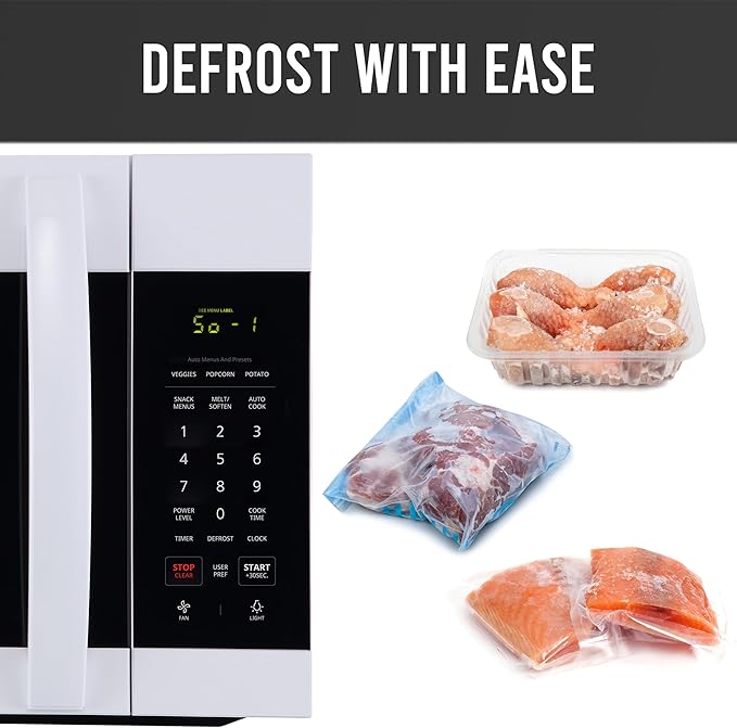 Farberware 1.7 Cu. Ft. Countertop Microwave Oven – 1000 Watts Power, Auto Cook Settings, Defrost, Easy Clean and Child Safety Lock - White