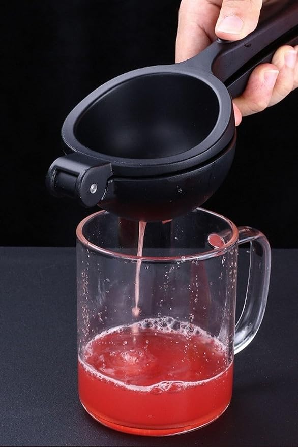Manual Citrus Juicer Professional Cast Iron Orange Squeezer Heavy Duty Hand Press for Maximum Juice Extraction, Effortless Use