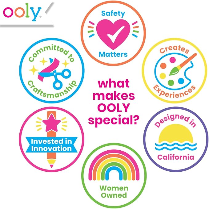 Ooly Mini Scratch & Scribble Art Kit - 6 Card Rainbow Scratch Art Set Gifts for Kids, Travel-Friendly Craft Kit, Scratching Tool Included - Playful Pups