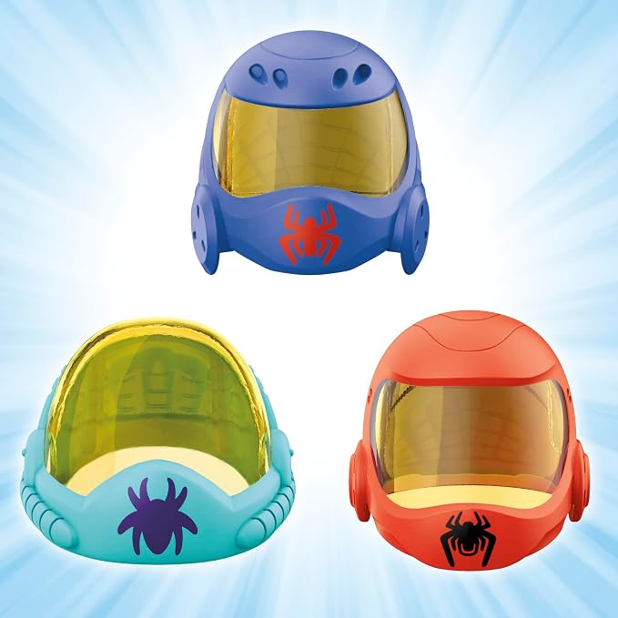 Spidey and his Amazing Friends Marvel Web-Spinners Gear Up for Adventure 4-Pack, 4-Inch Action Figures with 6 Accessories, Super Hero Toys for Kids 3+ (Amazon Exclusive)