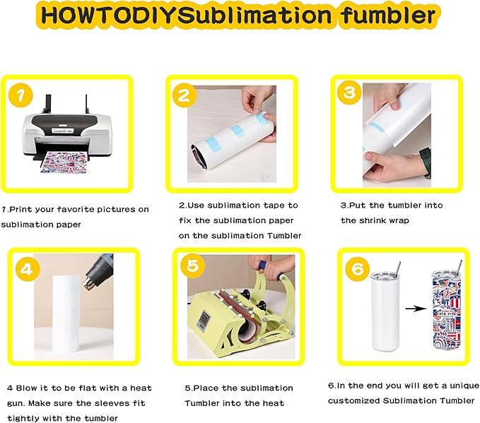 8 Pack 20oz Sublimation Tumblers Bulk With Flat Edge, 20OZ Flat Sublimation Tumbler Blank, Skinny Straight Stainless Steel Blanks Cups with Individual Box (8, 20OZ FLAT EDGE)