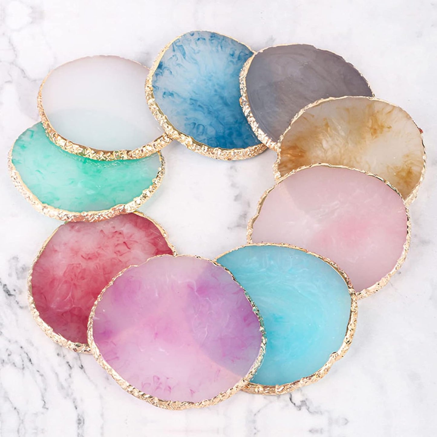 1 Piece Nail Art Palette Nail Polish Palette Mixing Palette Makeup Plate Nail Plates for Nail Art Nail Tip Holder Nail Art Display (1 Green)