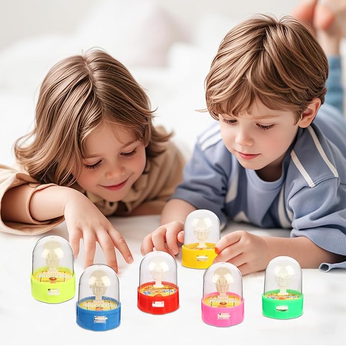 Zasnynua 32 Pack Mini Finger Basketball Toys, Fun Handheld Basketball Shooting Games Desktop Fidget Game, Party Favors Decorations Classroom Rewards Carnival Prizes for Kids