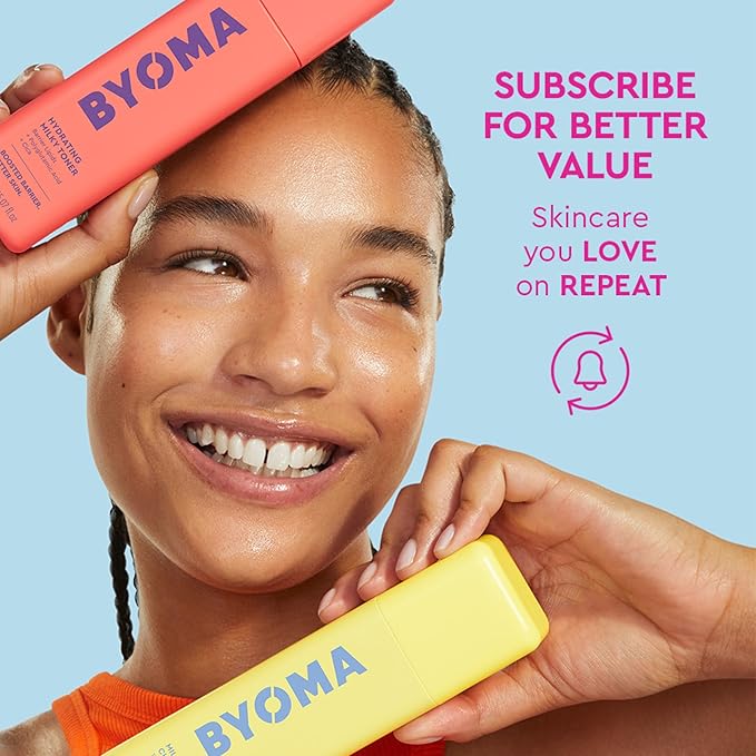 BYOMA Moisturizing Gel Cream - Barrier Repair Cream/Gel Face Lotion with Niacinamide and Green Tea - Ceramide Face Moisturizer for Dry Skin - Alcohol Free, Oil Free Face Moisturizer - 1.69 fl. oz
