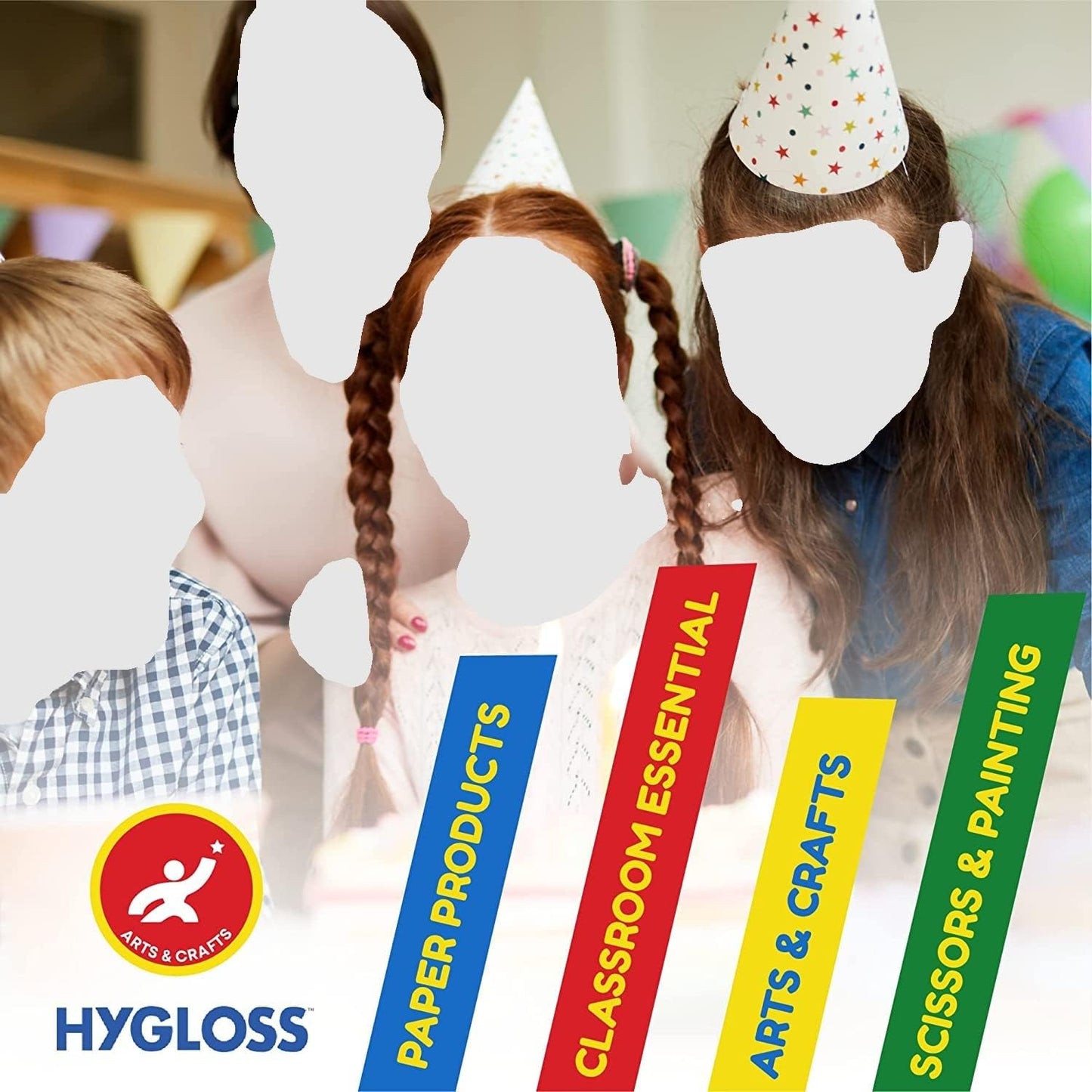 Hygloss Products 9" White Paper Plates - Uncoated - Use for Foodware, Events, Activities, Crafts Projects and More - Environmentally Friendly - Recyclable and Disposable - 9-Inches - Bulk-1200 Pack