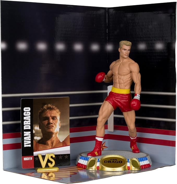 McFarlane Toys - Ivan Drago (Rocky IV) 6in Posed Figure