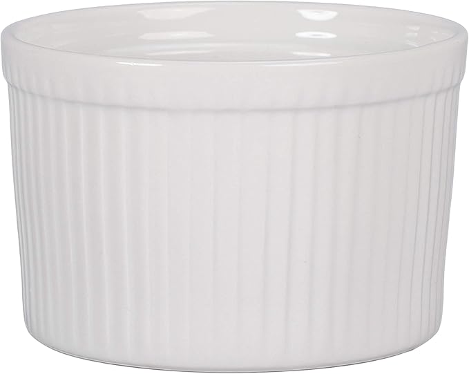 BIA Cordon Bleu Classic 8-Ounce Ramekin, Set of 4, White (900015S4SIOC)