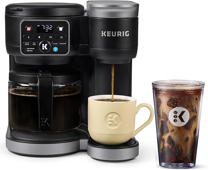 Keurig K-Duo Hot & Iced Single Serve & Carafe Coffee Maker, MultiStream Technology, 72oz Reservoir (Gen 2)