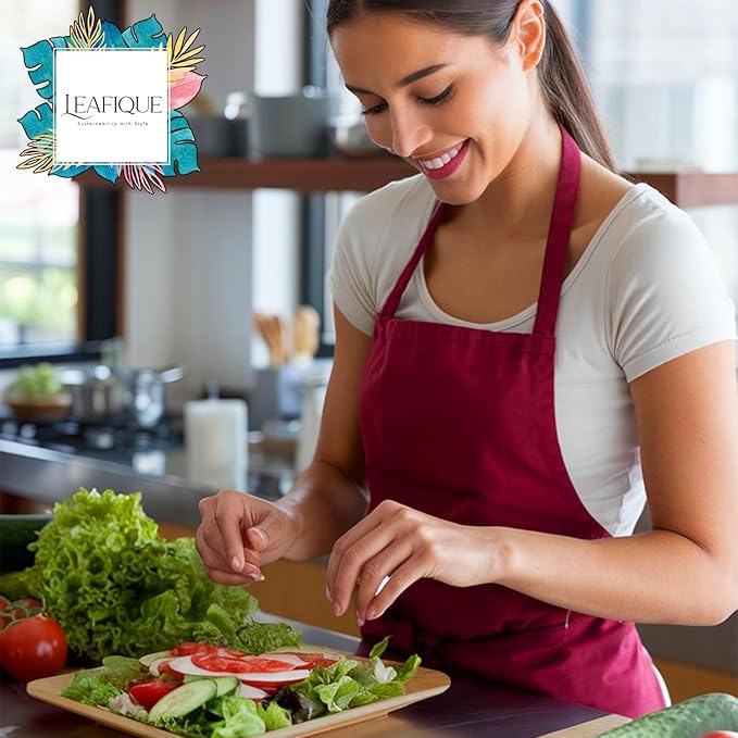 100% Natural 10" & 7" Palm Leaf Square Plate (50-pack), Compostable & Biodegradable Dinnerware for Catering, Birthdays, Halloween, BBQs, Thanksgiving, Alternative to Paper & Bamboo Plates Disposable