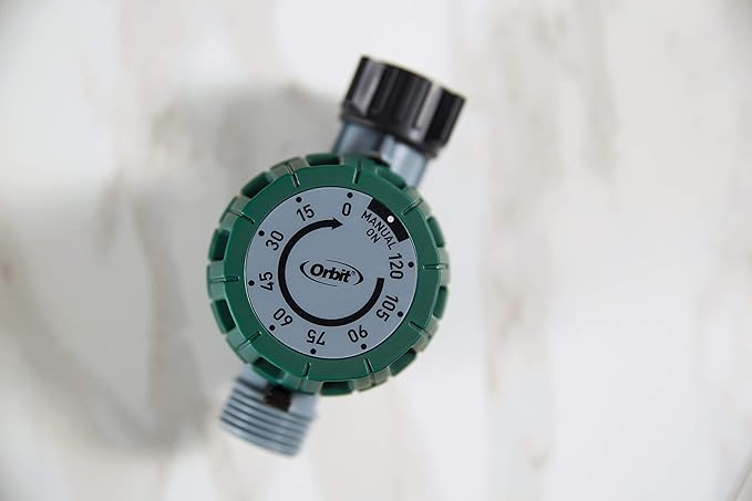 Orbit 4-Pack 62034 Mechanical Watering Hose Timer (Green)…