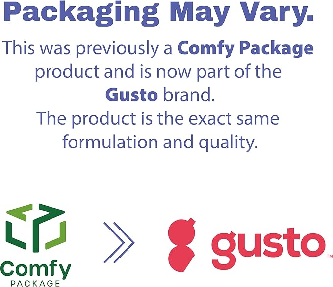 GUSTO [28 oz - 50 Count 1-Compartment Meal Prep Containers with Lids – Reusable, Microwaveable, Dishwasher & Freezer Safe, BPA-Free Food Storage Boxes for Portion Control (Formerly Comfy Package)