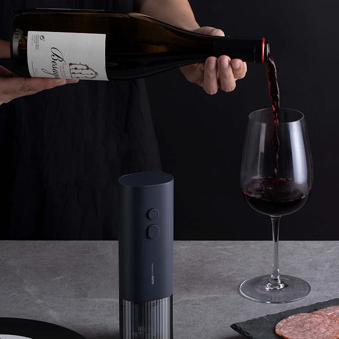 HOTO Battery Operated Wine Bottle Opener Bundle with 25 in 1 Precision Electric Screwdriver Set