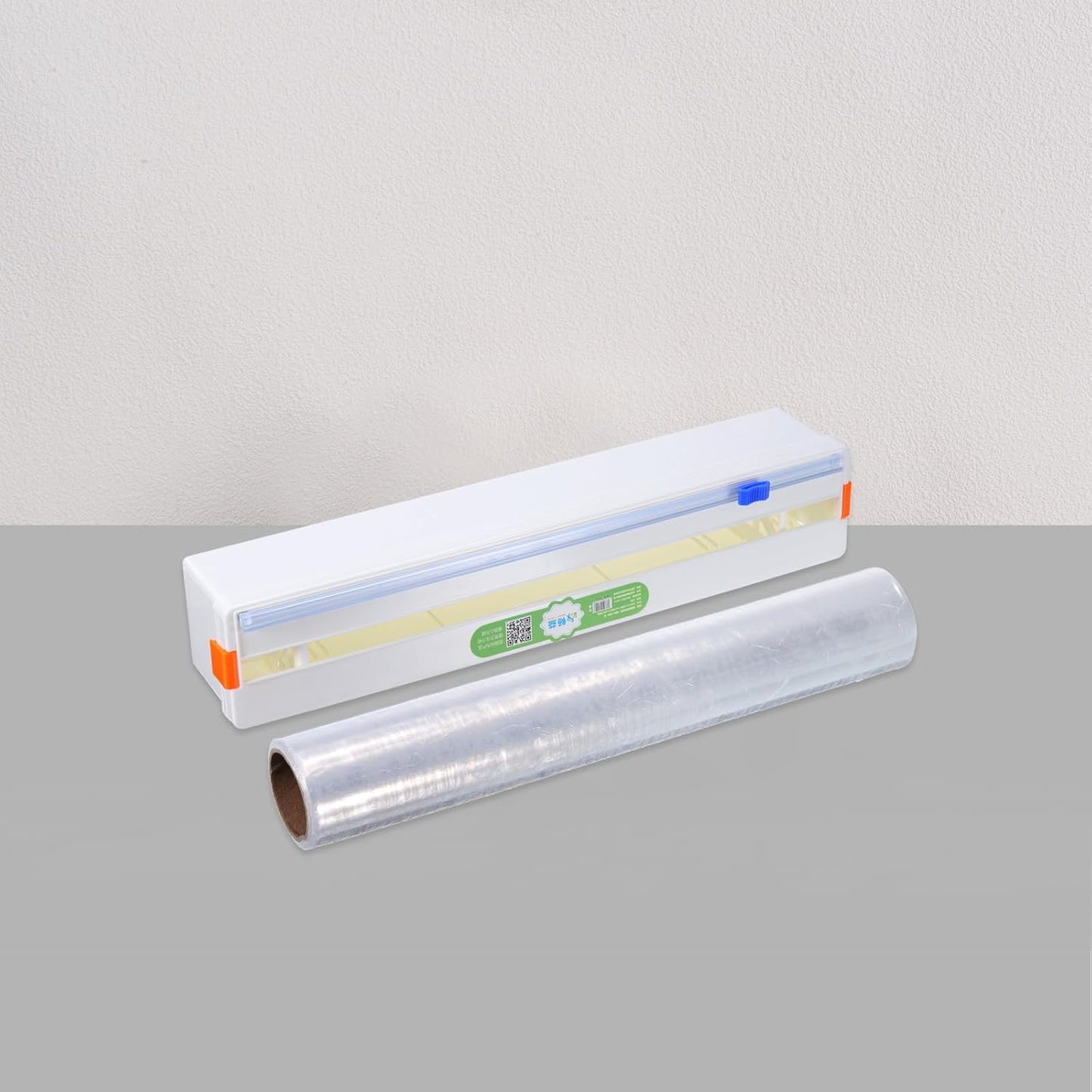 PATIKIL 8pcs Plastic Wrap Cutter, 19in Plastic Wrap Slide Cutter Snap Card Slot Installation Replacement for Aluminum Foil Wax Paper Parchment Paper Wrap Dispenser, White