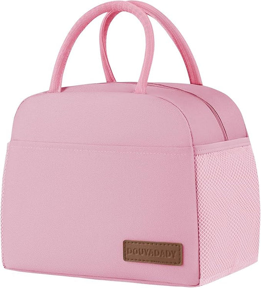 douyadady Lunch Bag Women/Men Lunch Box Women/Men (pink)
