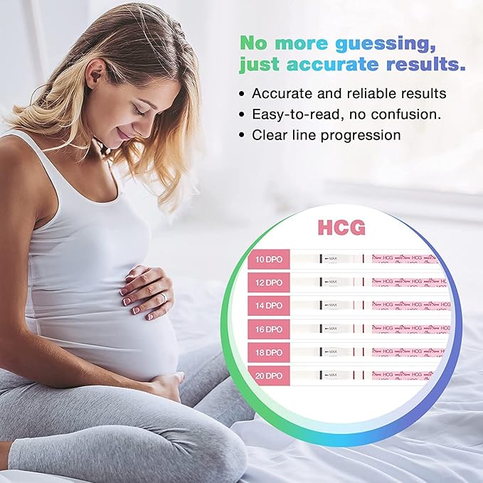 Easy@Home 100 Ovulation Test and 20 Pregnancy Test Strips, FSA Eligible Ovulation Test Kit Powered by Premom Ovulation Predictor Free iOS&Android APP,100LH + 20HCG + 120 Urine Cups-Package May Vary