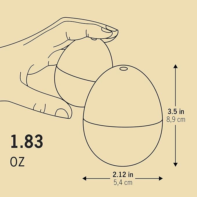 Monkey BeepEgg – Egg Timer for Boiling Eggs – Musical Egg Cooker for Soft, Medium, Hard Boiled Eggs – Food Safe – Singing Floating Egg Timer – Egg Cooker for 3 Levels of Doneness - Brainstream